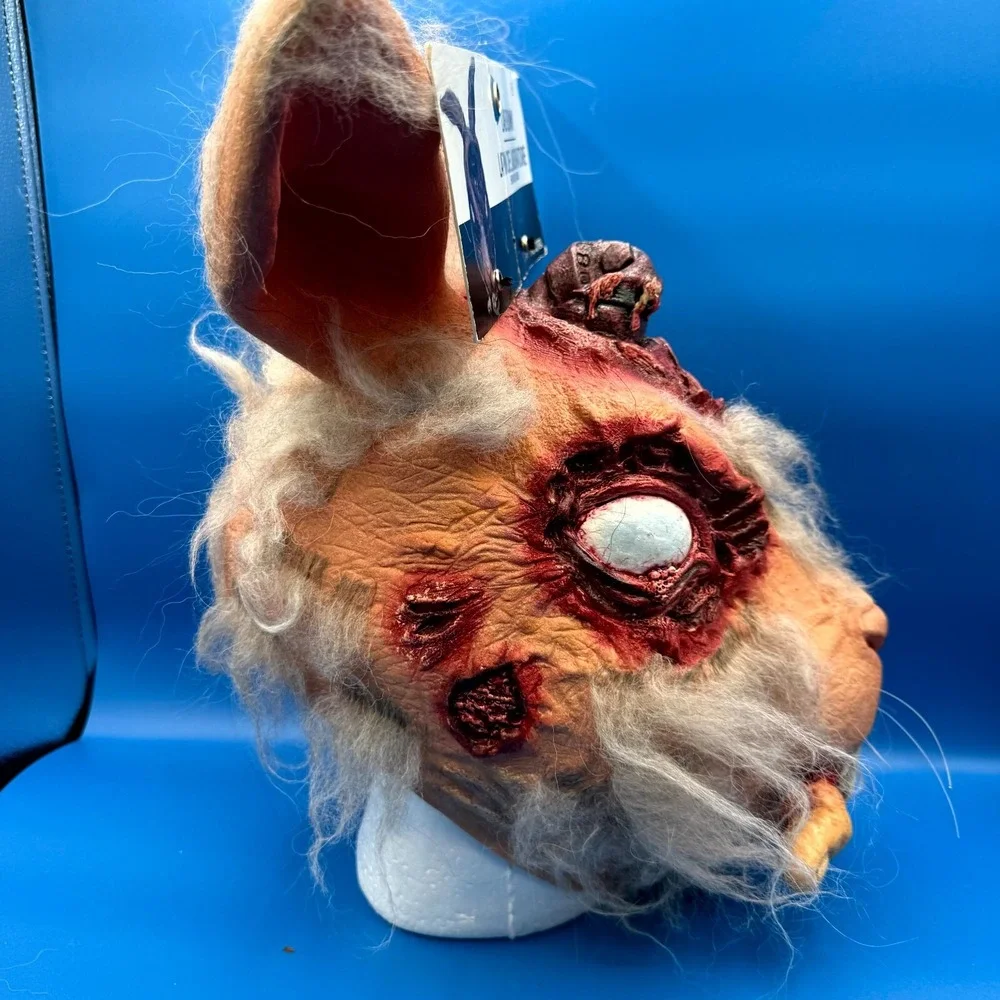 Lab Bunny Unisex Adult Red Tan Nightmare Makers Line Ghoulish Mask For Halloween